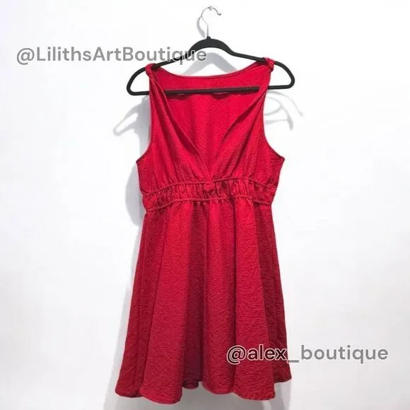 Knot A-line Dress(C047)-Size L for Women - Picture 5 of 11